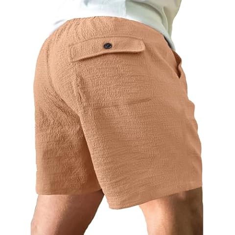 HOTake Men's Casual Drawstring Shorts Cover