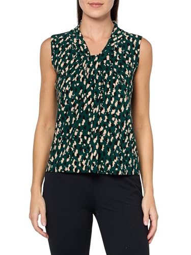 Kasper Women's Printed Ity Sl Knot Front