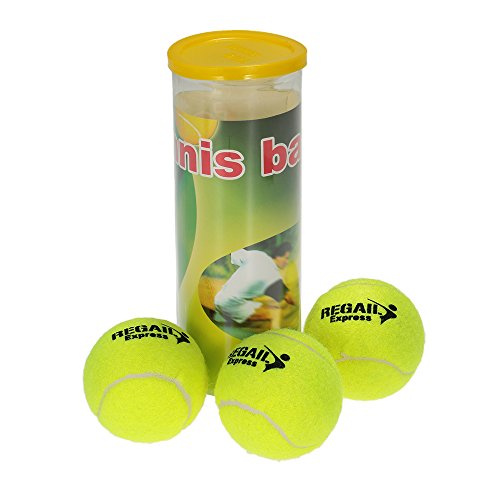 DECDEAL 3PCS / Can Tennis Training Bola Practice Training alta resiliência da bola de tênis durável