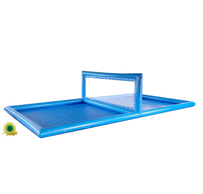 Buy Hanaiette Inflatable Volleyball Court with Air Pump, Blue