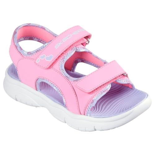 Sandalia para niñas Skechers evita rozaduras y protege los pies en días calurosos