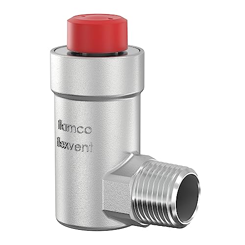 Purgeur automatique 1/2 Flamco et soupape 8 bar anti-surpression