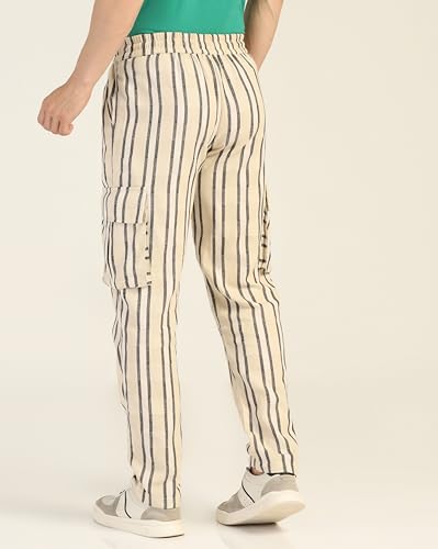 Image of TOPLOT Men's Cargo Pant || Pant for Men || Cargo Pant for Men || Cotton Cargo Pants