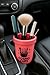 Hat Shark CosmoCups Car Makeup Brush Cup Holder, Decorative Pot Design, Cosmetic Organizer Storage Container for Beauty Tools and Accessories for Cars and Home (Pink)