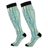 Sneaker Socken Bambus Fitness Socken Haltbarkeit Kompressionssocken Klassische Arbeitssocken Für Trekking Reisen Sport 50CM