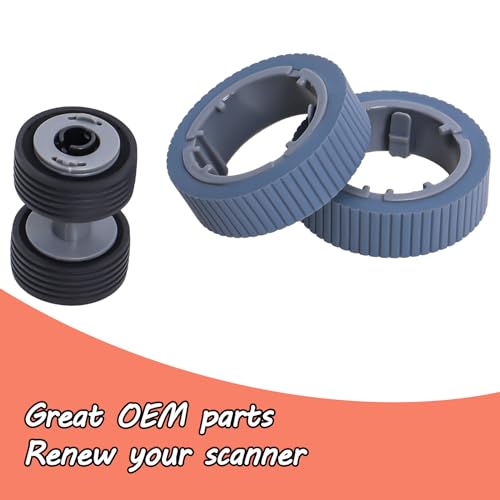 PA03670-0001 and PA03670-0002 Scanner Brake and Pick Roller Set Compatible with Fujitsu Fi-7160 Fi-7260 Fi-7140 Fi-7240 Fi-7180 Fi-7280 Replacement Parts - Thumbnail 4