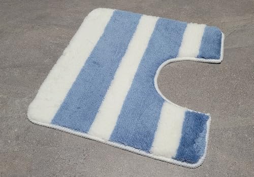 Meusch Badteppich, Blau