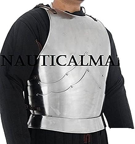 NauticalMart 18 Gauge Steel 15th Century Armour Cuirass Breastplate Halloween Costume