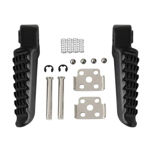 Repose-pieds arrière ZX 10R 2004-2005 en alu forgé haute résistance avec supports