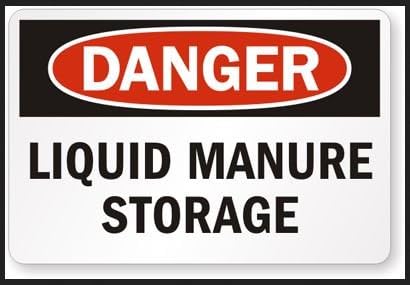 Sticker Manuring Amazon.com: Danger Liquid Manure Storage Sticker : Industrial & Scientific