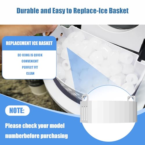Canasta de hielo reemplazo compatible con Frigidaire miniatura 5