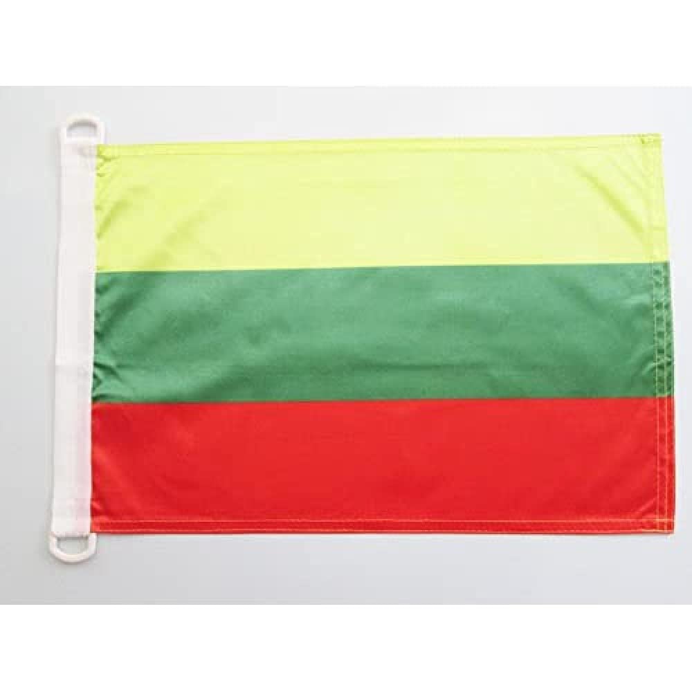 AZ FLAG Bandera Nautica de España Sin Armas 45x30 cm - Pabellón de Conveniencia Española Sin Escudo 30 x 45 Cm, Bandera de Barco con anillas — view 23