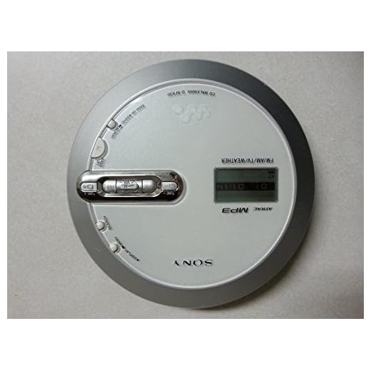 Sony D-NF430 MP3/ATRAC CD Walkman Portable Compact Disc Player with AM/FM/TV/Weather Digital Tuner