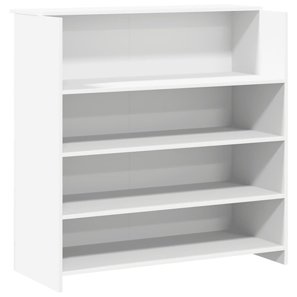vidaXL Empfangstresen Weiß 180 x 50 x 103,5 cm Holzwerkstoff