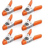 HORUSDY 6-Piece 6' inch Spring Clamp, Heavy Duty Spring Metal Spring Clamps, 2.5'-inch Jaw opening (6-Piece)