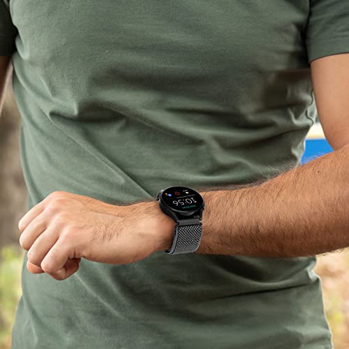 SHIJZWD Elastische Uhrenarmbänder 16mm 18mm 19mm 20mm 22mm 24mm Armband mit Schnellverschluss, Verstellbares Dehnbares Nylon Loop Sport Atmungsaktive Ersatzarmband für Herren Damen