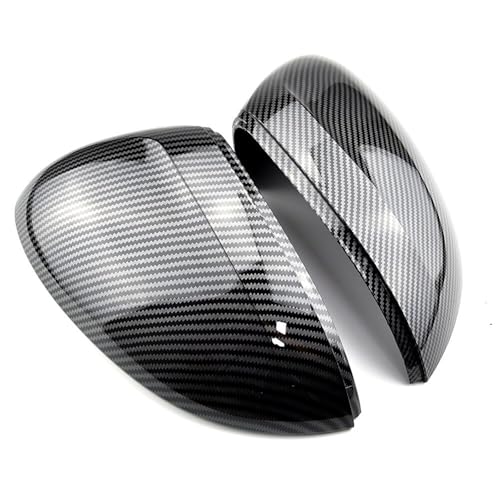 Couvercle de boîtier de rétroviseur VW Passat B8 coque noir carbone