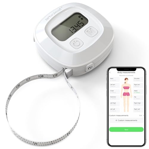 arboleaf Fita Metrica Medica Corporal Digital Antropométrica, Tre...