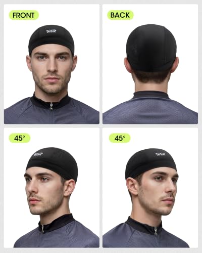 THINDUST 3-Pack Mesh Skull Cap