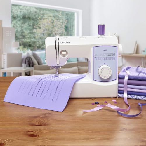 Image of Brother GX37 37-Stitch Sewing Machine and SASC706 6-Piece Pacesetter Sewing Thread