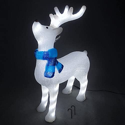 新品未使用❣️ムービングトナカイ　イルミネーションデコレーション Amazon.co.jp: 見上げるトナカイ トナカイモチーフ LED