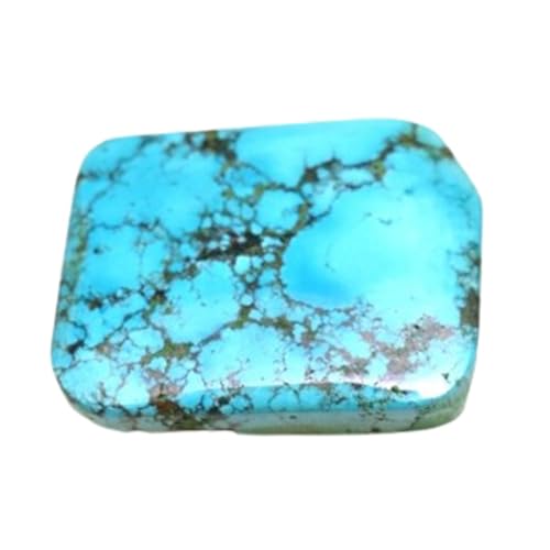 Cabochon turquoise naturelle dos plat calibré pour réparer ou monter facilement une bague sans défaut