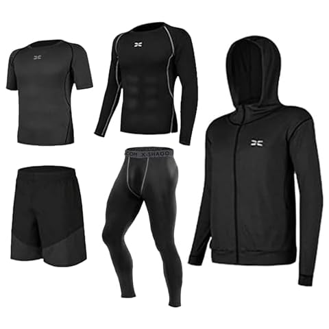 Danfiki Men's 5-in-1 Fitness Workout Set Cover