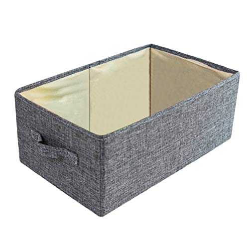 Boîte de rangement en tissu compacte ERINGOGO pour vêtements et bureau