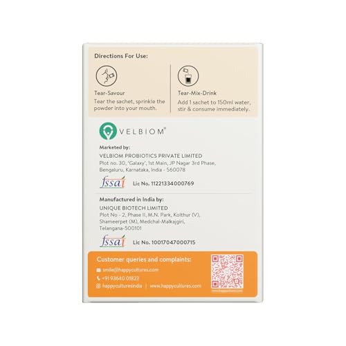 Image of Velbiom Leaner You Gummies For effective digestion, Easy bowel movement & Lasting Immunit, Clinically proven & US FDA approve, (Orange & Kaccha mango flavor) (Pack of 1)