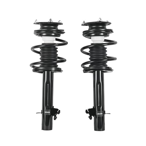 VEVOR 172265 172266 Front Shock Absorber Strut 2Pcs Shock and Strut Assembly with Coil Spring, Compatible with 2002-2006 Mini Cooper Convertible, Automotive Replacement Struts by VEVOR - Used condition - US$50.58