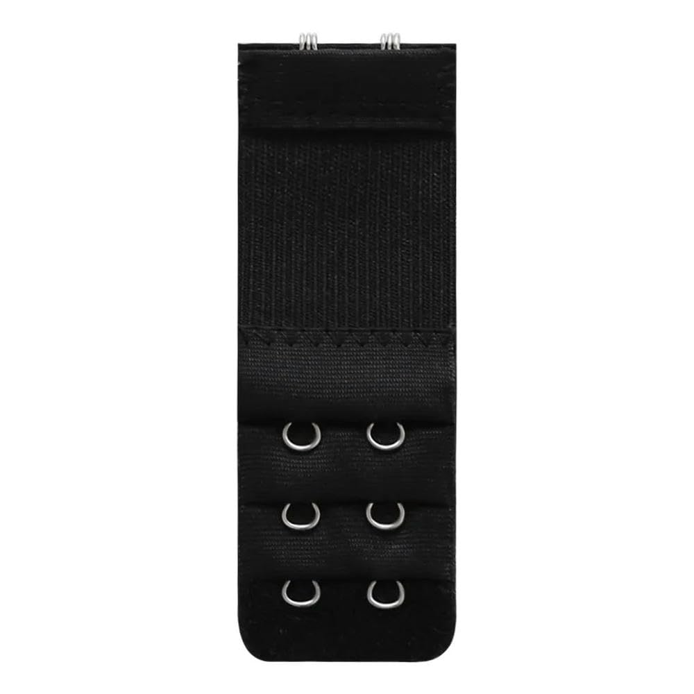 LIUXIN 1pc/5pcs Women Bra Extenders 3 Row 2 Hooks Elastic Strap Underwear Bra Extension