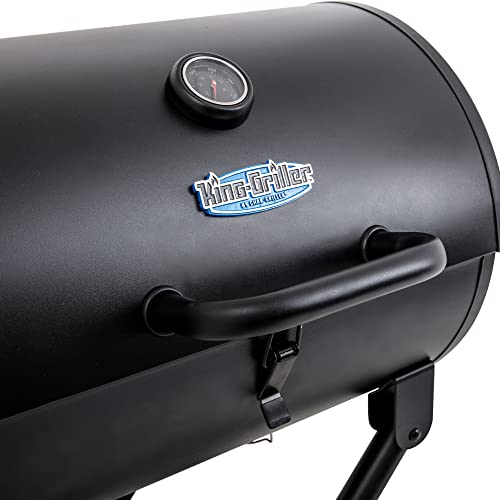Char-Griller King-Griller E1816 King-Griller Gambler Portable Charcoal Grill, Black #TOP4