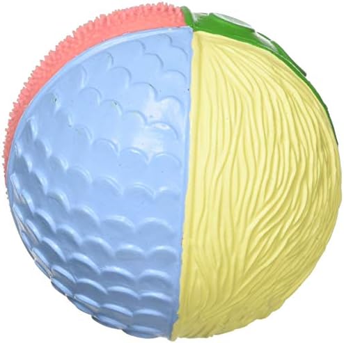 Lanco Fantasy Ball - Eco-Friendly Baby Play Toy, BPA Free 100% Natural Rubber, Safe Sensory Fun for Infants and Newborns (Pastel Colors)
