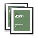 Annecy 20x24 Picture Frame Black（2 Pack）, 20 x 24 Picture Frame for Wall Decoration, Classic Black Minimalist Style Suitable for Decorating Houses, Offices, Hotels