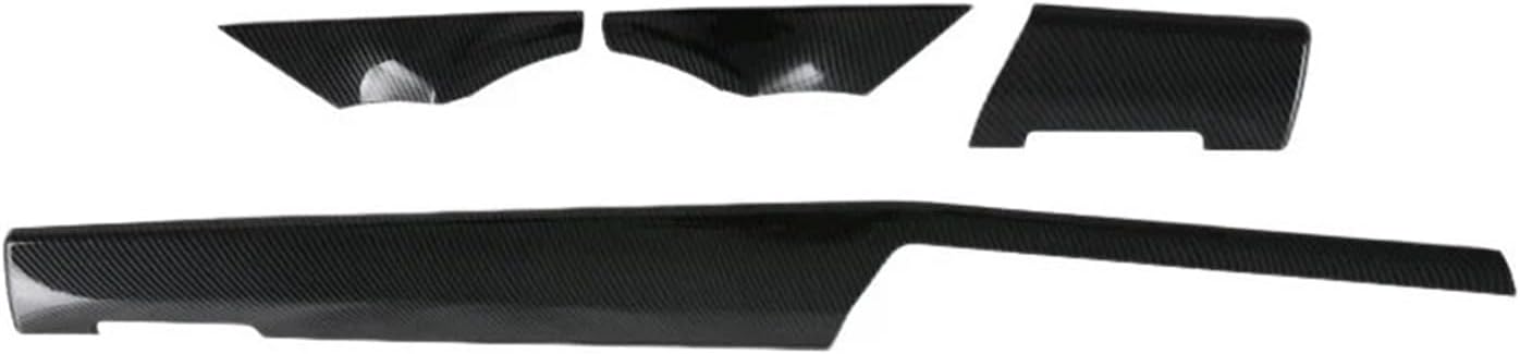 Carbon Fiber Color Center Console Dashboard Panel Decoration Cover Trim ,Compatible with BMW 5 Series i5 G60 2024 LHD Car Styling Interior