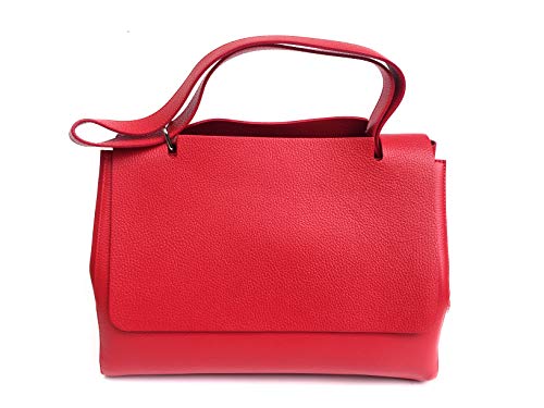 Sac porté épaule cuir véritable Nadine XL grand format bandoulière mode fabriqué en Italie