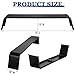 Migoda 2 Pack Trailer Fenders, Durable 14 Gauge Steel Diamond Fenders Tread Plate, 10