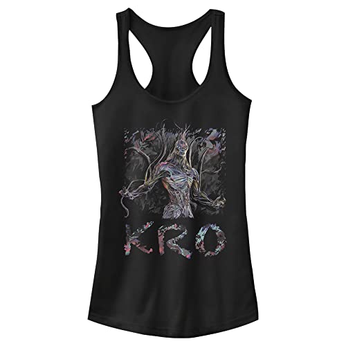 Marvel Camo Kro T-Shirt Femme haut mode décontracté col rond imprimé militaire
