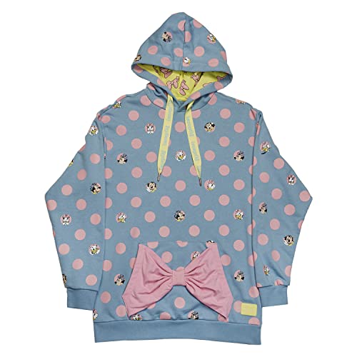 Sweat à capuche Disney Minnie Mouse Loungefly 3XL coupe ample coton