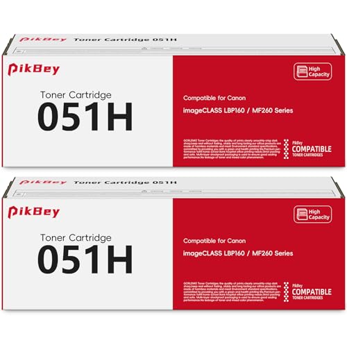 Amazon.co.jp: 大容量051Hブラックトナーカートリッジ (2個パック