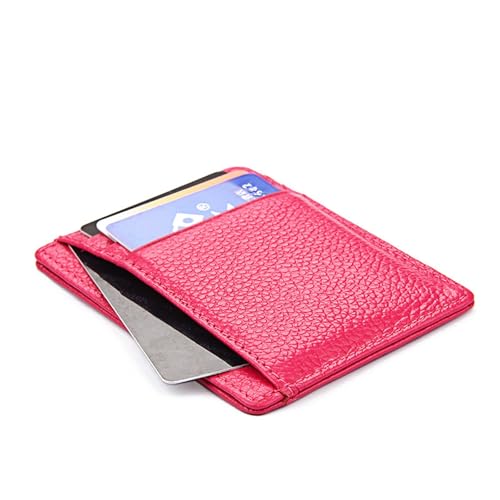 Fashion Wallet Bus Card Holder Credit Card Anti-Magnetic Card Holder Retro Wallet(Black)4