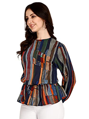 Image of DHRUVI TRENDZ Women Women Tops | Tops for Women | Tops for Jeans for Women | Rayon Tops for Women | Tops for Women | Western Tops for Women Stylish