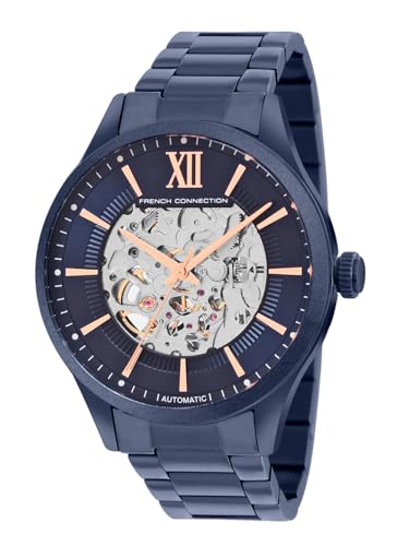 Image of French Connection Automatic Blue Dial Men's Watch-FCA10UM