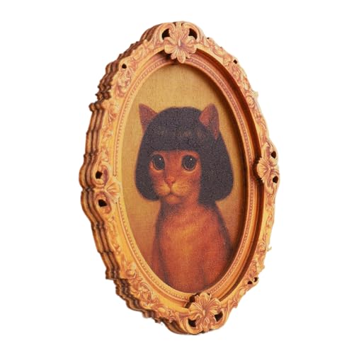Imanes para nevera | Robustas decoraciones artesanales con temática de gato | Portafotos magnético para nevera, armarios de dormitorio, placas metálicas, pizarras, aulas y cocinas
