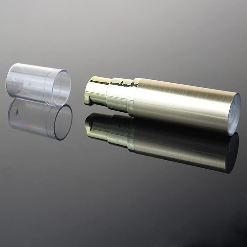 Miniatura 4 de Botella de loción al vacío de 0.3 fl oz (0.3 fl oz), vacía, recargable, cosmética, bomba sin aire, botella de loción para loción, esencia, crema