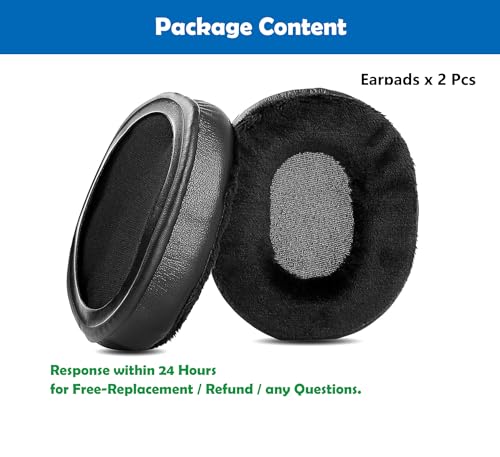 Almohadillas para auriculares profesionales compatibles con Mixcder E7 miniatura 6