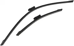 Par Palheta Limpador City 2009 2010 2011 2012 2013 2014 Encaixe Específico Tipo Original Flat Blade com Borracha Silicone