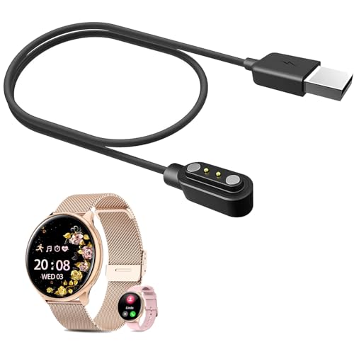 Kompatibel mit usb-kabel kompatibel mit qeyumyeu 2025 smartwatch smartwatch damen 1,39 zoll g23