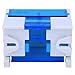 Terminal Distribution Box, Din Rail 2-Level Single Phase Junction Case with Transparent Cover, 207 Terminal Block Distribution Box, Distribution Box, for 2-Level Circuit Breaker