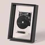 Wandmontierbarer CD-Player mit Fernbedienung, Bluetooth- und AUX-Ausgang, dekorativer Fotorahmen für Home Gallery Wall Decor